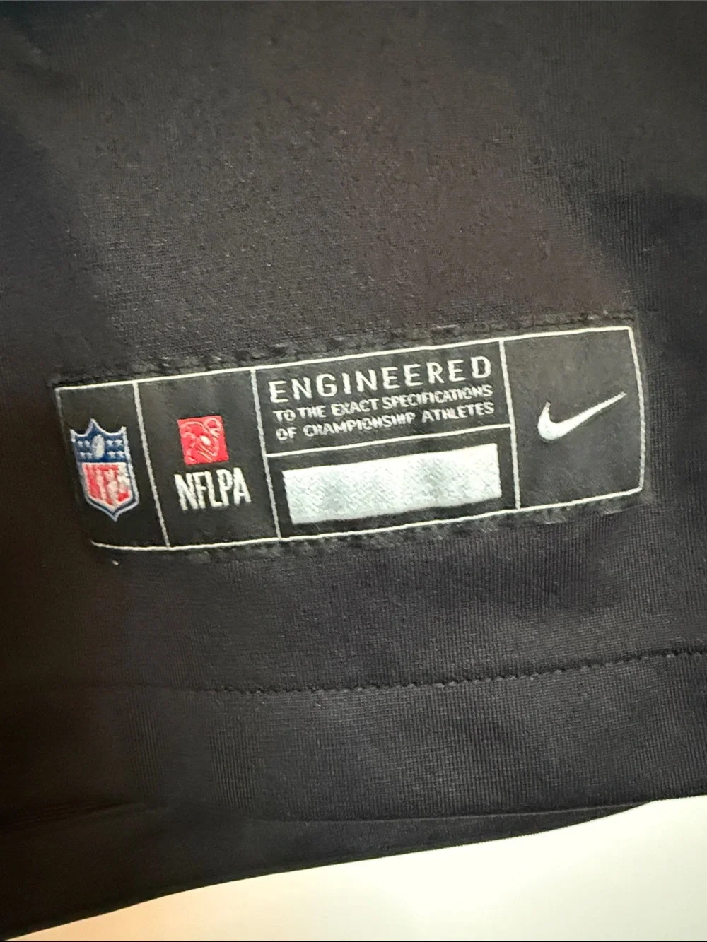 Amon Ra St. Brown AUTHENTIC Nike Black & Honolulu Blue Detroit Lions Jersey